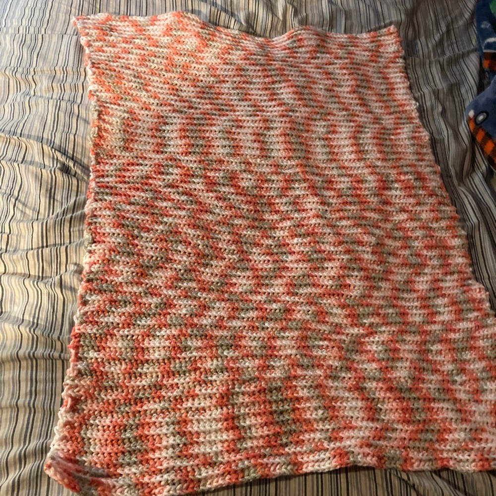 Cozy Multicolor Knit blanket ( baby)